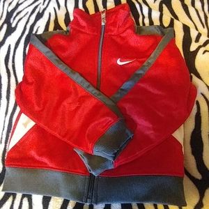 Nike red jacket